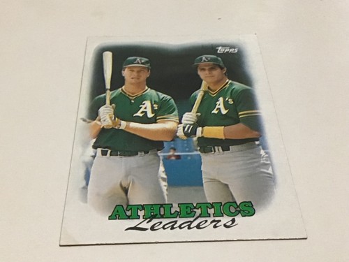 JOSE CANSECO Oddball Insert & Regular issue Baseball LOT #2 Athletics YOU CHOOSE - Picture 306 of 359