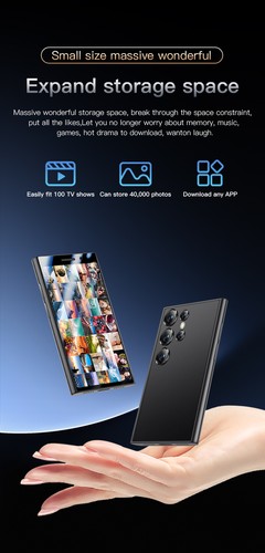 SOYES S23 Pro Mini Mobile Phone Smartphones Android 9.0 4G LTE 2GB+16GB 3.0 in - Picture 17 of 22