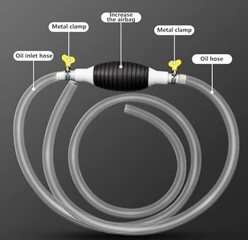 Multifunction Liquid Sucker Pump - Manual Fuel Transfer Pump for Gasoline, Di... - Picture 2 of 7