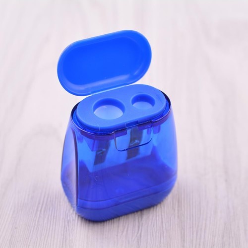 12 Pcs Plastic Manual Pencil Sharpeners Dual Holes Pencil Sharpeners Colored ... - Picture 2 of 7