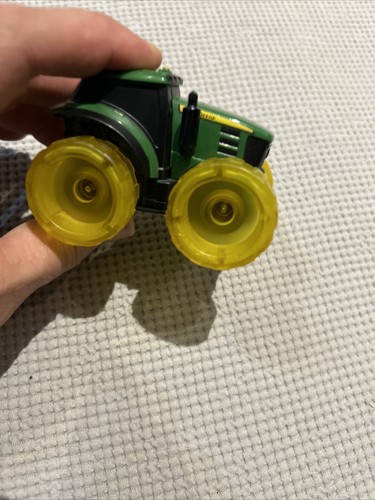 Monster Treads Mini Light Wheel John Deere Tractor Toy - Picture 2 of 5