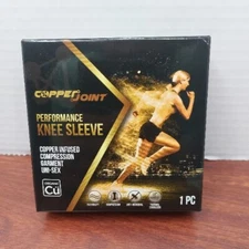 CopperJoint Performance Knee Sleeve XL Copper Infused Compression Unisex 