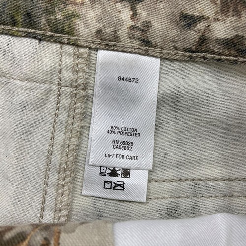 CABELA'S Straight Low Rise Multi Color Camo Cargo Hunting Pants Youth Size 8 - Picture 10 of 10