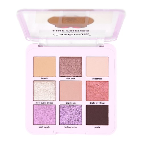 Paleta de sombras de ojos The Crème Shop | LINE FRIENDS - CHOCO’S SWEET & LOVELY | 9 - Imagen 3 de 4