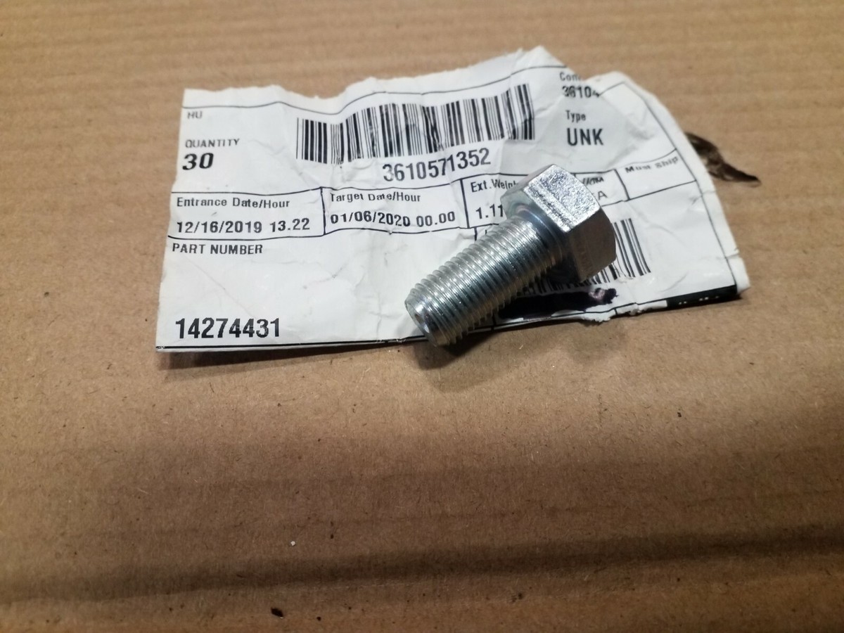CNH New Holland Hub King Pin Retaining Bolt Part# 14274431