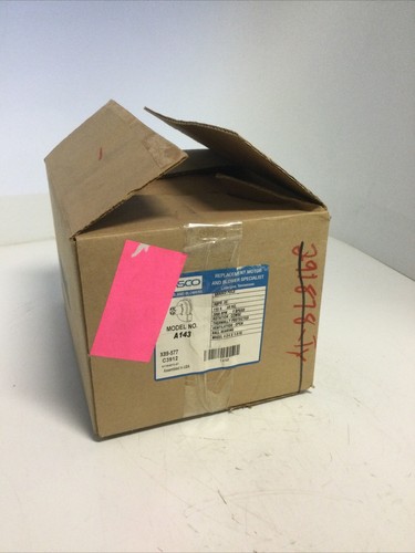 NEW, FASCO, A143, DRAFT INDUCER, 115V, .95A, 3000RPM, CCWSE. (22G-3) - Picture 5 of 6
