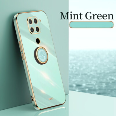 Case For Xiaomi Redmi Note 11 12 Pro 13T 12T 11T Plating Ring Holder Soft Cover