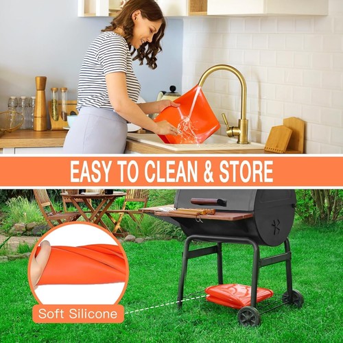 28'' Griddle Mat for Blackstone Griddle, Silicone Protective Mat, Heavy Duty - Picture 3 of 7