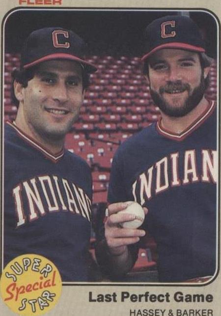 1983 Fleer - Len Barker Ron Hassey #642 - 1 of 1