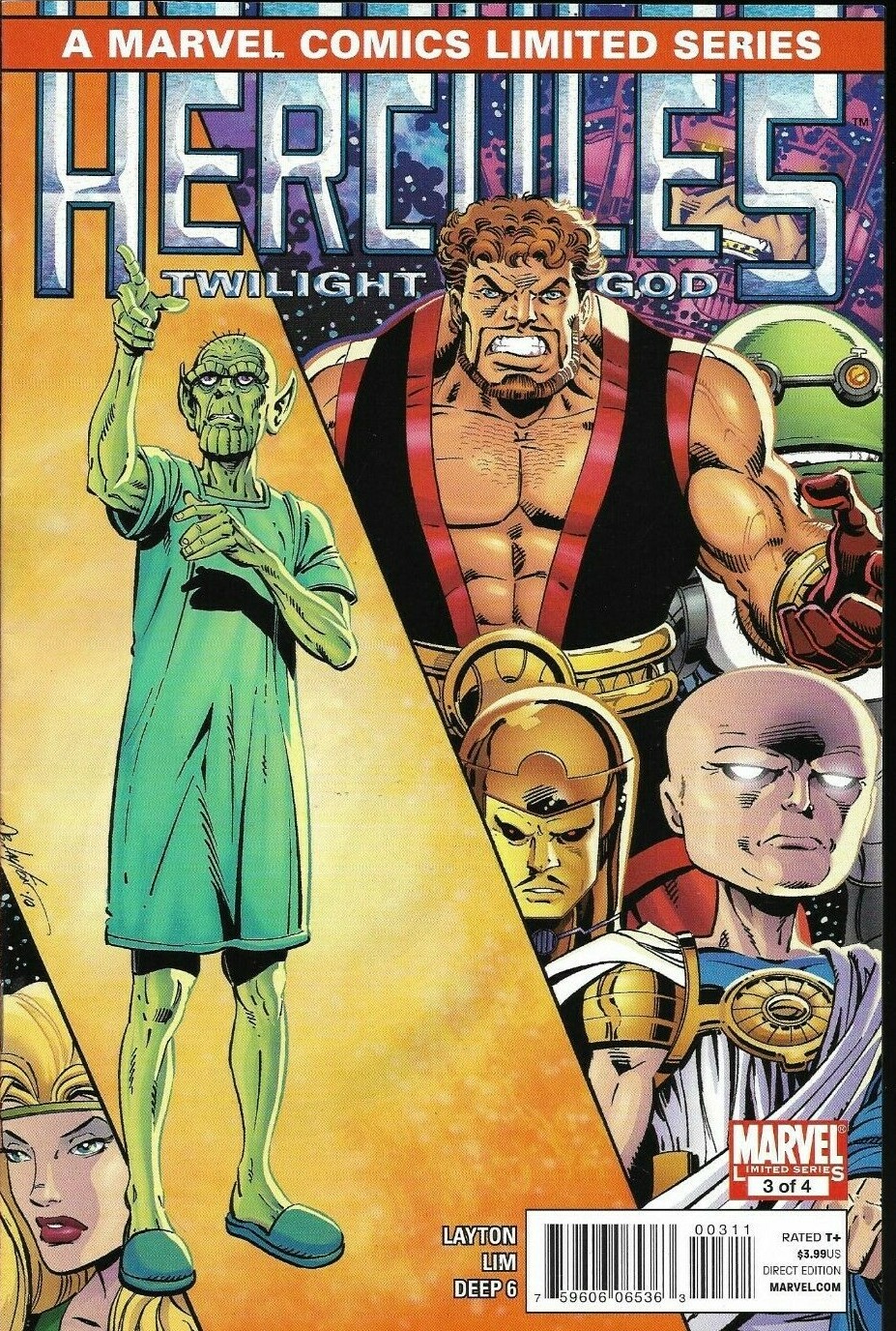 HERCULES - TWILIGHT OF A GOD (2010) #3 - Back Issue (S)