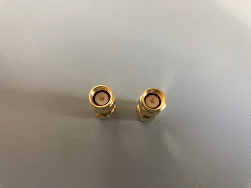 2x Connettore dritto spina maschio SMA a spina maschio SMA venditore UK - Foto 4 di 7