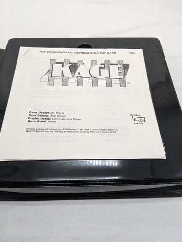 TSR 1988 Kage The Surround And Conquer Board Game Complete - Picture 5 of 9