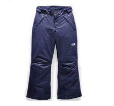 The North Face Girl's Freedom Insulated Snow ski Pant - Blue Wing Teal L 14/16 