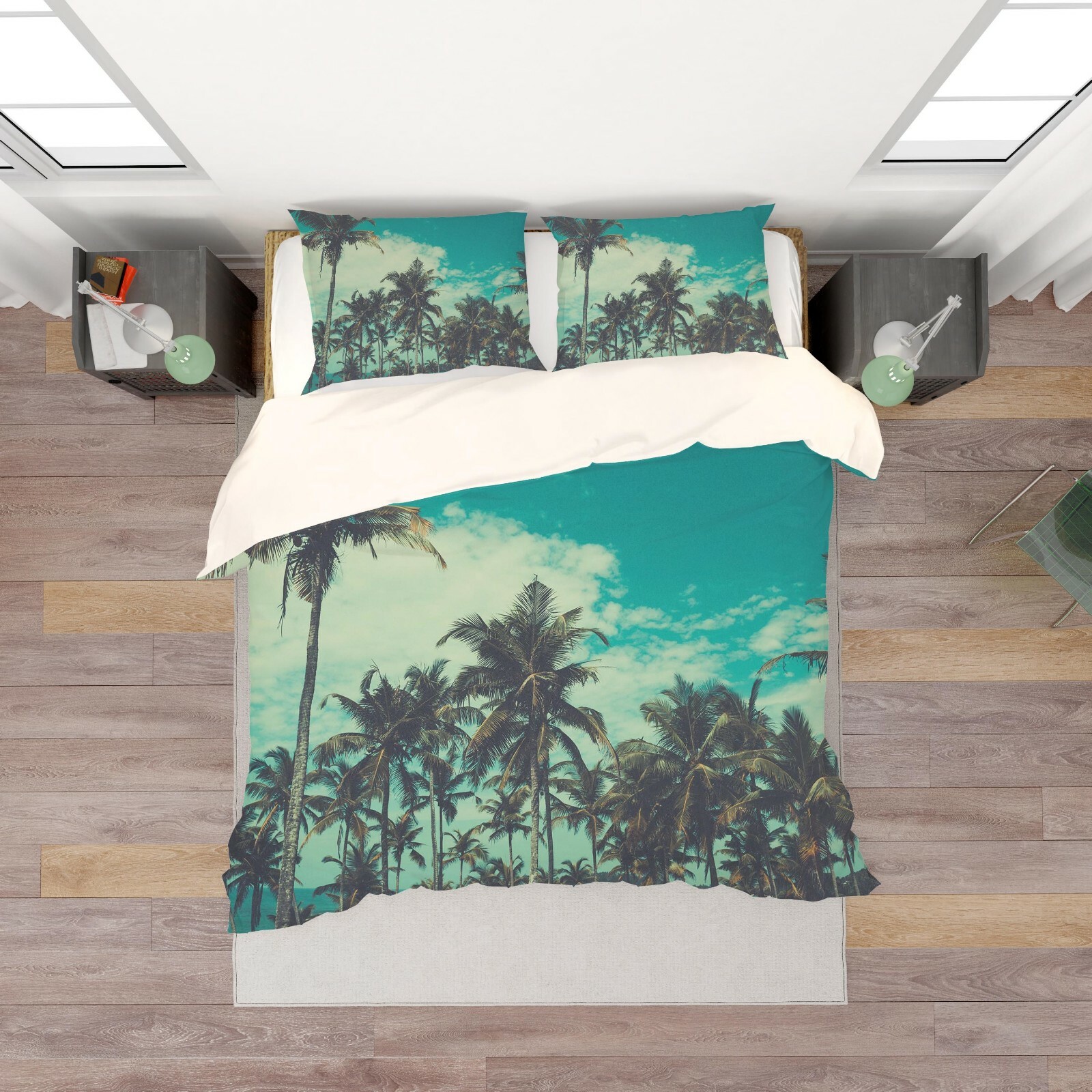 3D Retro Coconut Tree Sky Quilt Startseite Set Bettding Duvet Startseite Pillow 24 3D Retro Coconut Tree Sky Quilt Startseite Set Bettding Duvet Startseite Pillow 24