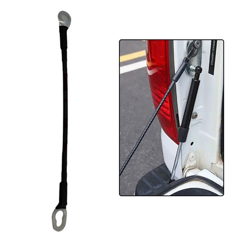 2Stück Halteseil Heckklappe Halteband Metall Seil 65770-0k010 FÜR TOYOTA HILUX - Bild 14 von 21