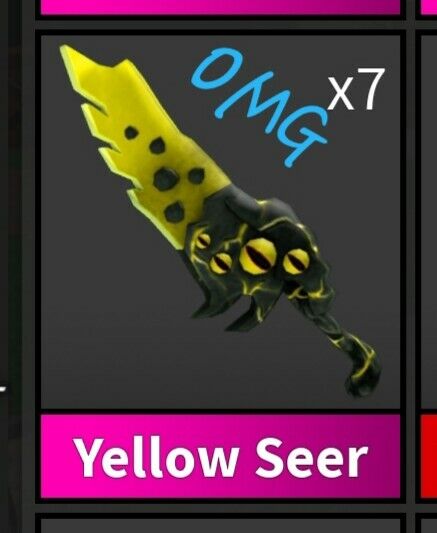 MM2 Yellow seer for trade, Video Gaming, Video Games, Others on