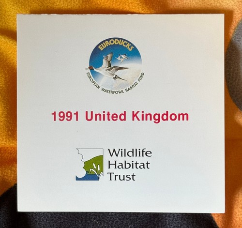 1991 United Kingdom - Wildlife Habitat Conservation Duck stamp - Booklet - Picture 1 of 2