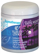Waters Choice Exotic Night Aromatherapy Salts for Spa