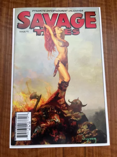 Savage Tales 1, Variant Suydam, Red Sonja, Cover, FN Condition