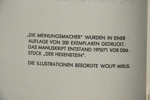 Otto Ritschl 1885-1976 Wiesbaden / "Die Meinungsmacher. Schauspiel" selten - Picture 5 of 16