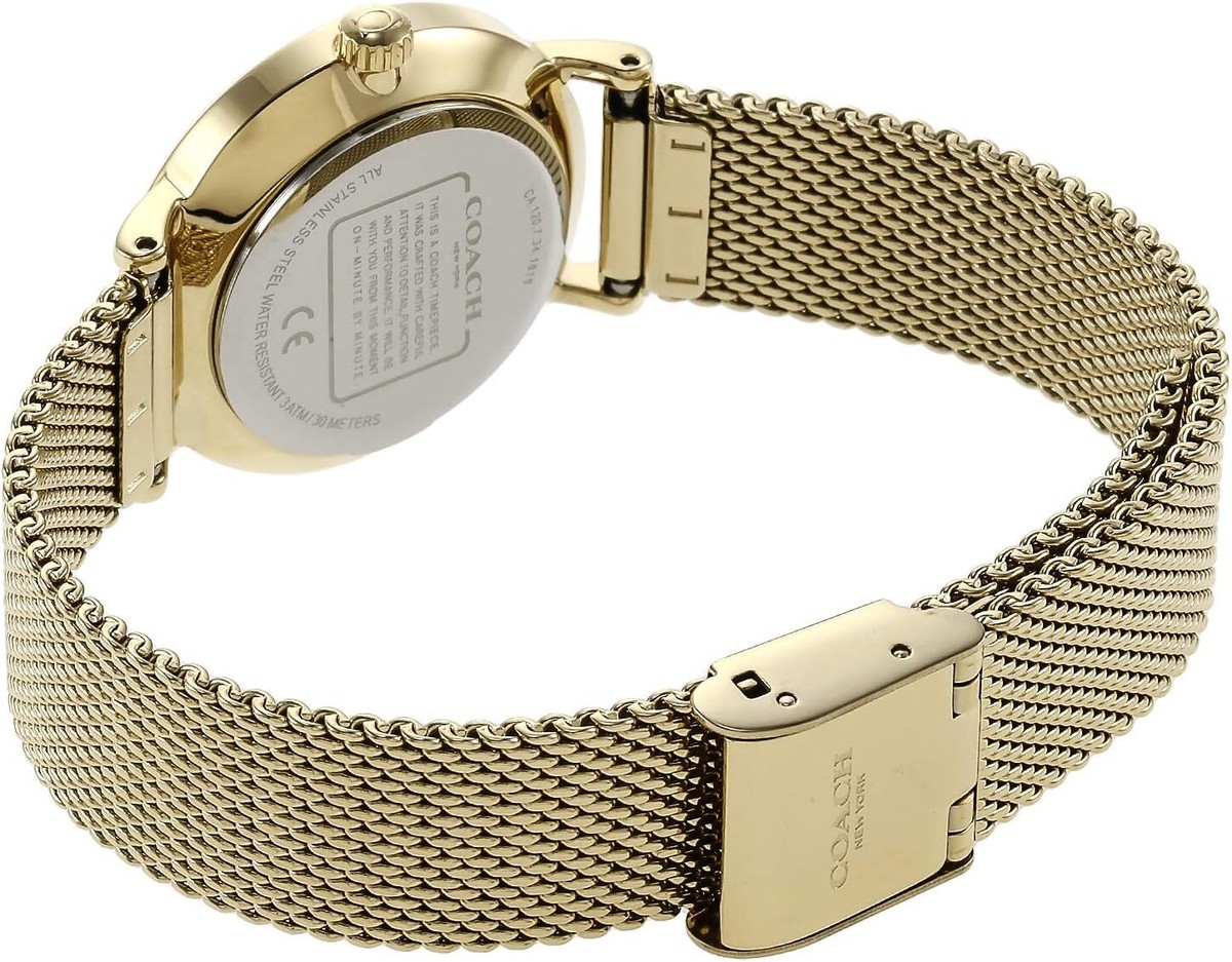 Coach Watch PERRY 28MM 14503521 Women's Gold | eBay Coach Watch PERRY 28MM 14503521 Women's Gold | eBay