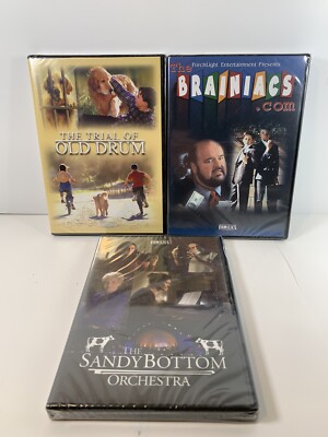 Lot 3  Feature Films For Families Sandy Bottom Orchestra Brainiacs.com Old Drum