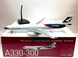 Herpa Wings 1:400 Airbus a330 dc3 Cathay Pacific
