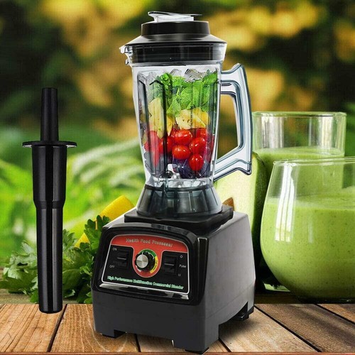 3.3HP 2800W Heavy Duty Commercial Blender Mixer Power Juicer Food Process NEW - Picture 1 of 12