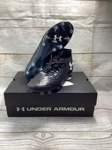 Under Armour All Black Magenetico Pro FG Size 11 Soccer Cleat - Picture 3 of 5