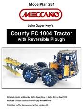 Meccano Model Plan - County FC 1004 Tractor