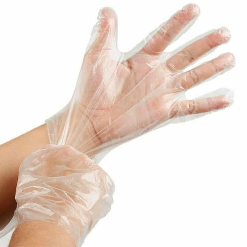 500 Poly Handschuhe, puderfrei, Smooth Touch, Gastronomiequalität - M, L oder XL - Bild 3 von 6