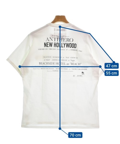 DAIRIKU T-shirt/Cut & Sewn White etc. M 2200501169086 | eBay DAIRIKU T-shirt/Cut & Sewn White etc. M 2200501169086 | eBay