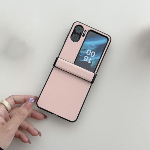 Funda rígida de cuero a prueba de golpes híbrida a prueba de golpes a prueba de golpes para OPPO Find N2 - Imagen 13 de 19