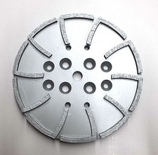 10” Pro Concrete Grinding Head Disc Plate for Edco Floor Grinder-20 Segs PREMIUM
