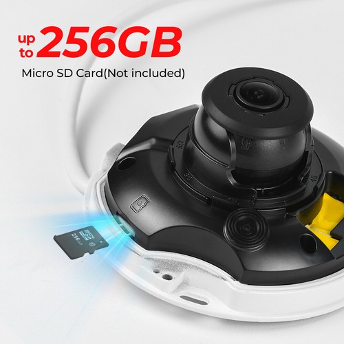 Dahua IPC-EB5541-AS 5MP Fisheye WizMind Starlight fotocamera MIC Heatmap H.265+ PoE - Foto 11 di 22