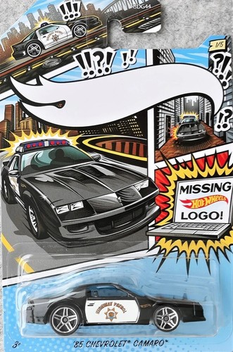 2020 Hot Wheels Police Series #1 1985 Chevrolet Camaro - Picture 1 of 2