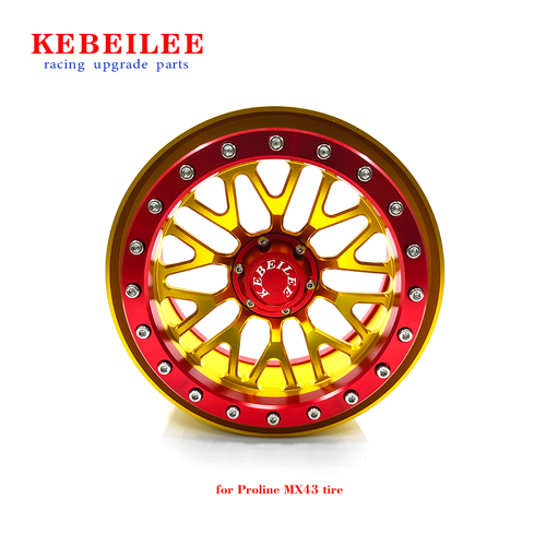 KEBEILEE CNC Alu upgrade wheel for PRO-Line MX43 tire For Traxxas XRT &XMAX 1pcs - Picture 1 of 19