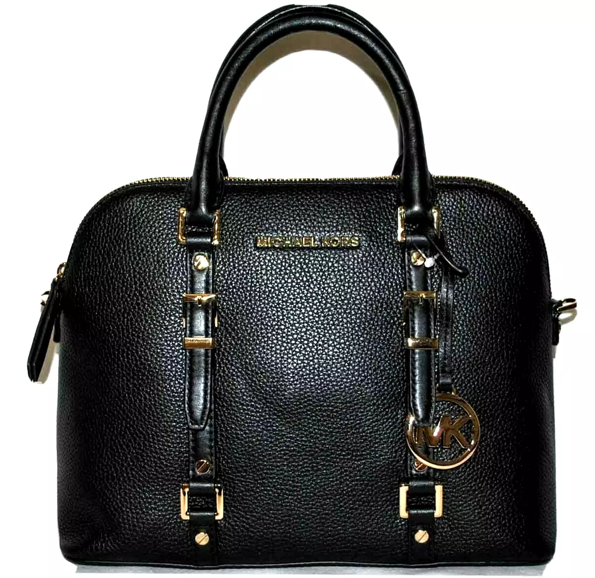 Bedford legacy large pebbled leather dome tote bag clearance