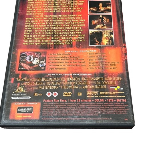 Phantasm Special Edition DVD 1979 Horror Fantasy Thriller Cult Michael Baldwin - Picture 7 of 7