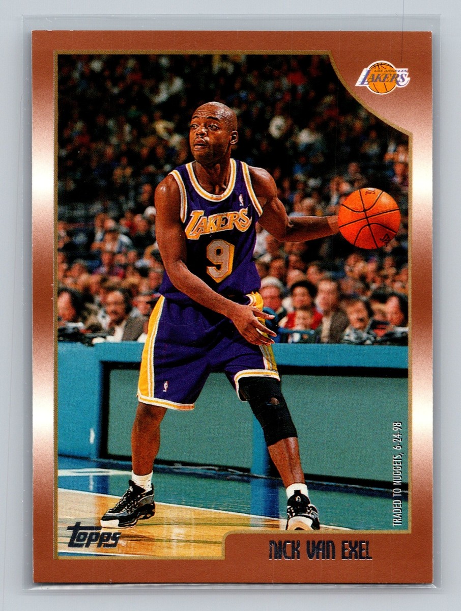 [本日限定の特別価格] LAKERS VAN EXEL Nick Van Exel #186 1998-99 Topps Los Angeles Lakers | eBay
