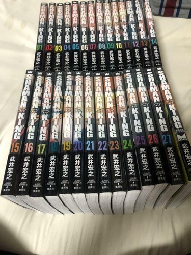 USED SHAMAN KING COMPLETE BOOK SET VOL.1-27 MANGA F/S