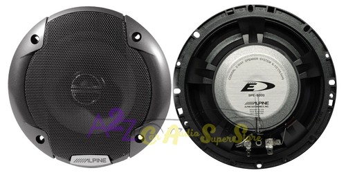 ALPINE SPE-6000 6.5" 480 WATT 2-WAY PAIR OF CAR AUDIO SPEAKERS TYPE-E COAXIAL - Picture 2 of 2