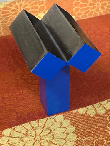 1” Hardy Forming Stake V Bottom Fuller Leaf Creasing Tool for Blacksmith Anvil - Picture 1 of 7