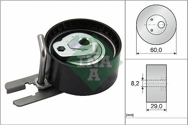 INA 531055510 Spannrolle Zahnriemen INA 531055510 Spannrolle Zahnriemen