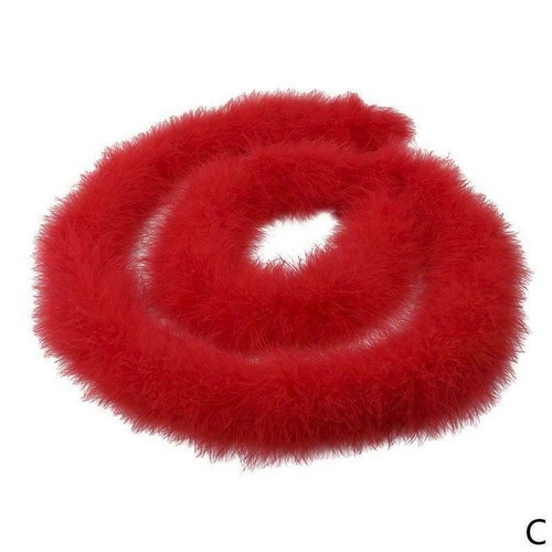 Boa esponjosa a tira de plumas de pavo 2 metros para mujer decoración de fiesta hágalo usted mismo √ B1X0] RÁPIDO - Imagen 11 de 19