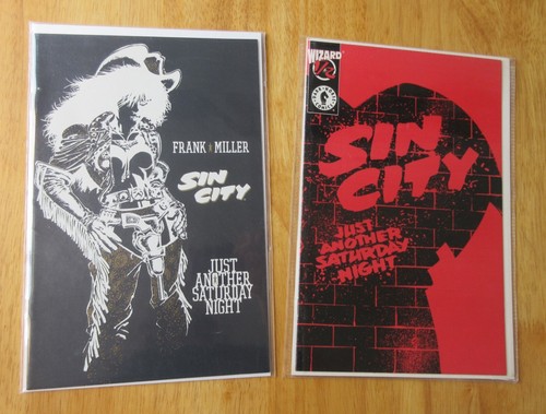 Lotto di *6* Frank Miller SIN CITY! Babe Wore Red•Notte silenziosa•Sabato notte +3! (NM-) - Foto 3 di 5