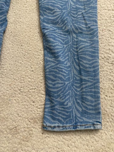 Pantalones de mezclilla Levi's 720 para mujer geométricos de tiro alto súper ajustados azules talla 34 (34 x 29) - Imagen 10 de 12