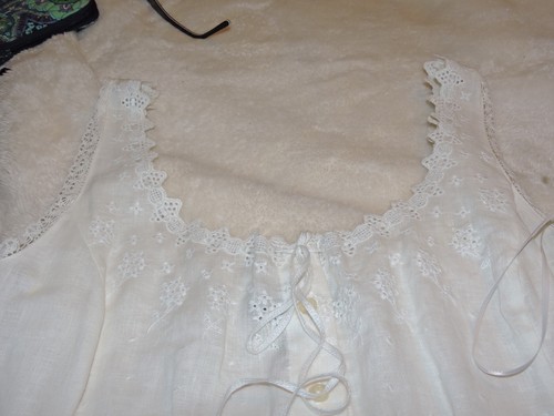 Polo Ralph Lauren Modern Maasai Sz 8 Beach Sundress 100% Linen - White - NEW - Picture 17 of 21