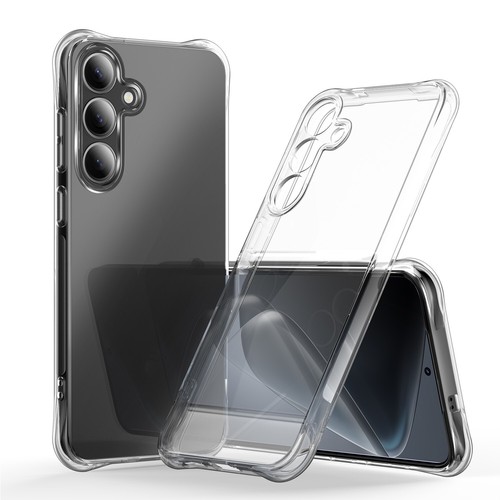 Samsung Galaxy S25 6.2 pulgadas alfa TPU transparente goma suave protector acrílico - Imagen 9 de 34