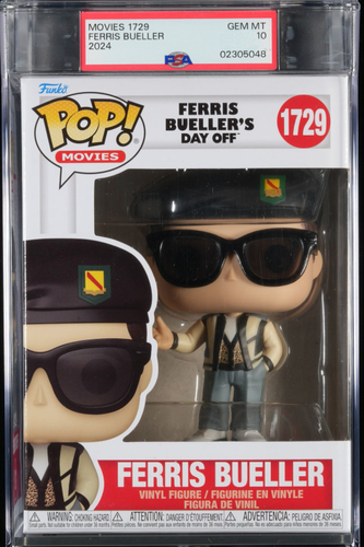 Ferris Bueller "Ferris Bueller's Day Off" Movies 1729 Funko Pop! PSA 10 GEM MINT
